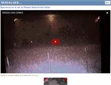 Tablet Screenshot of orbsresearchnetwork.fr
